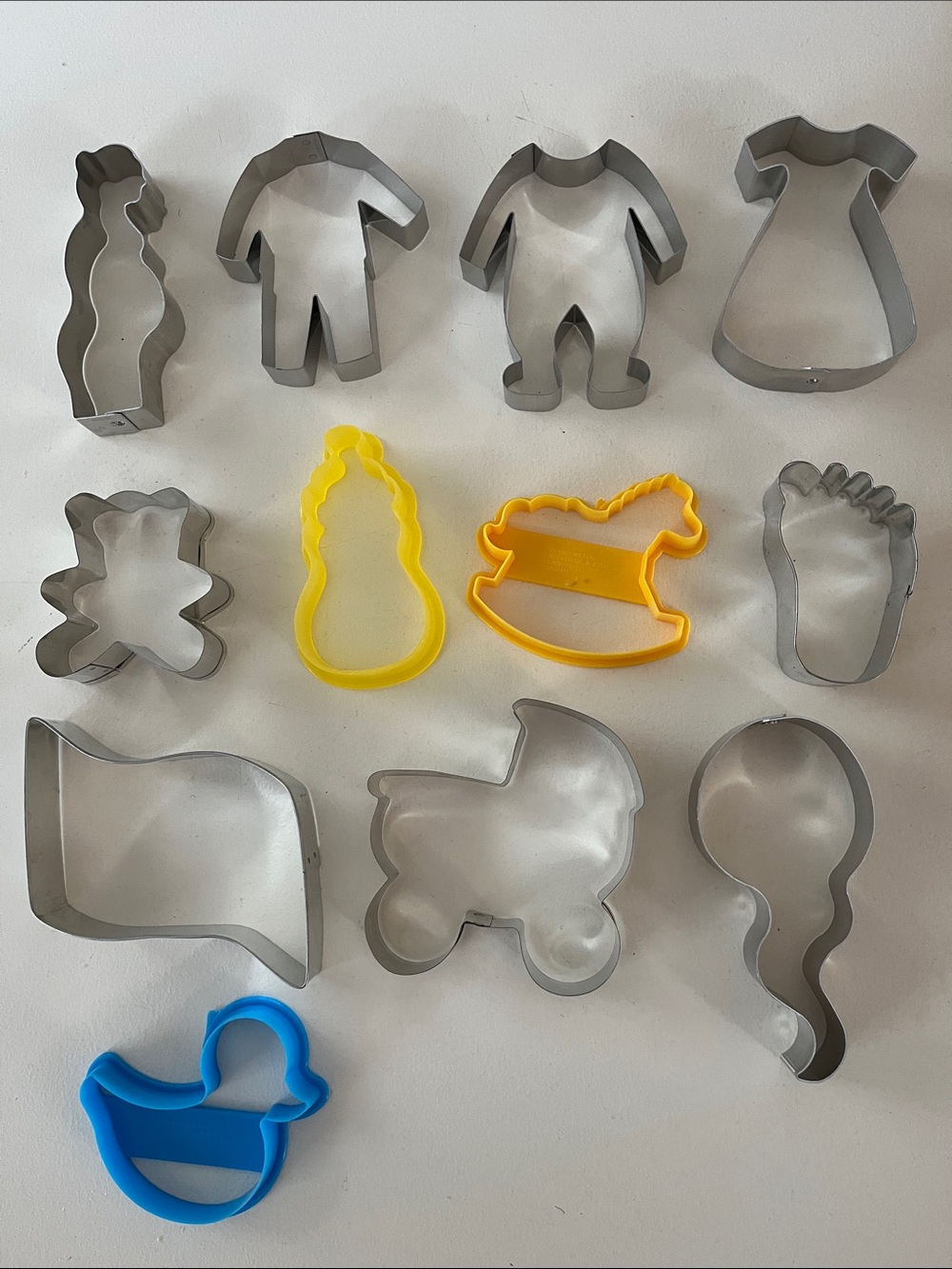 Baby shower cookie cutter set 12 pieces